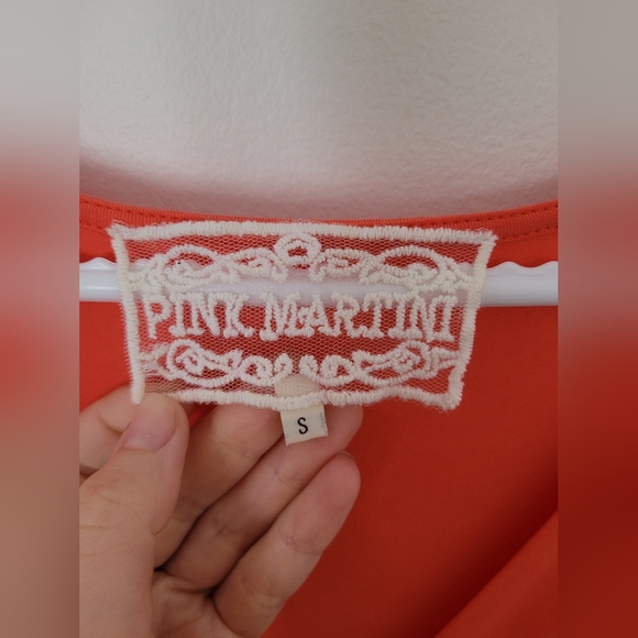 PINK MARTINI coral dress - Picture 2 of 3